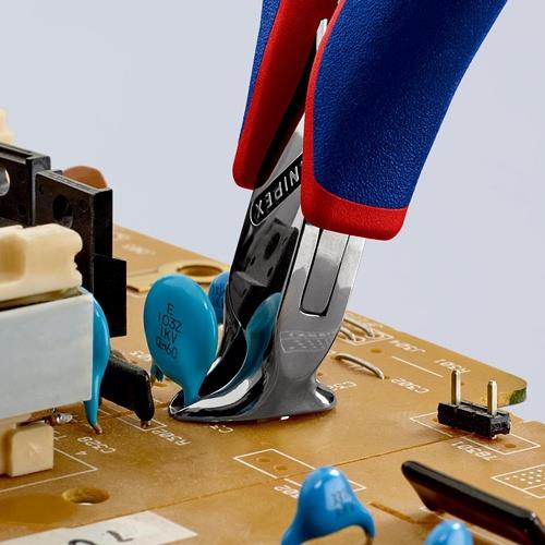 KNIPEX Elektronikvornschn.L.120mm Form 3 Facette ja,kleine spiegelpol.Mehrkomp.-Hüllen KNIPEX Elektronikvornschn.L.120mm Form 3 Facette ja,kleine spiegelpol.Mehrkomp.-Hüllen