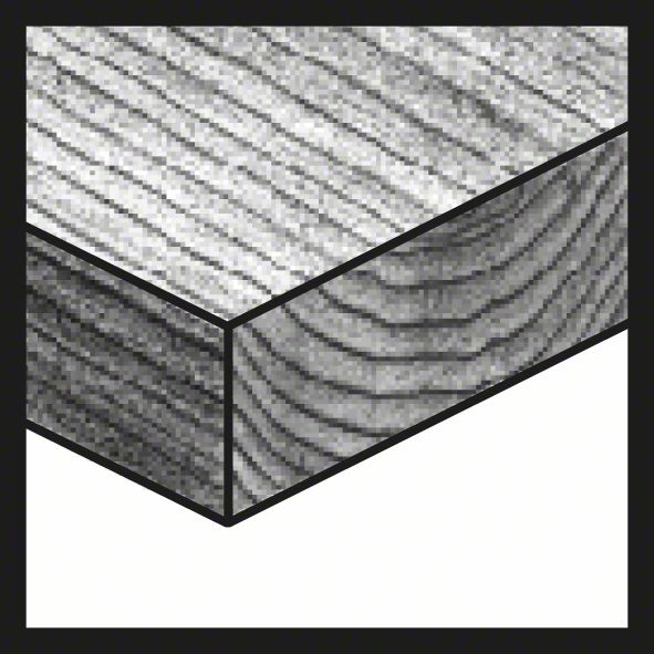 BOSCH Holzspiralbohrer mit 1/4 Zoll-Sechskantschaft, 8 x 75 x 117 mm