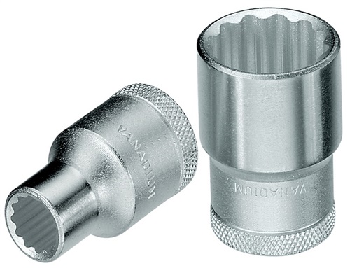 GEDORE Steckschlüsseleinsatz D 19 1/2 Zoll 12-kant SW 9/16 Zoll GEDORE Steckschlüsseleinsatz D 19 1/2 Zoll 12-kant SW 9/16 Zoll