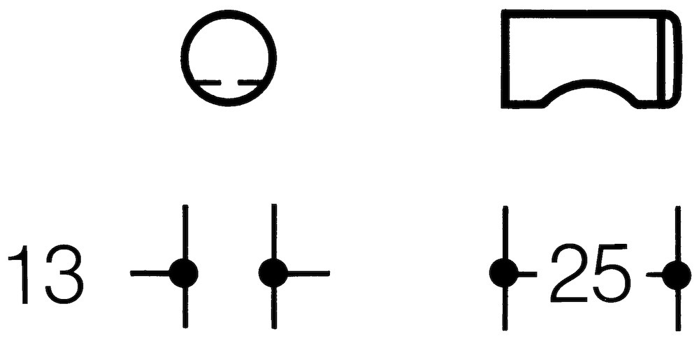 HEWI Knopf 557.13, Polyamid