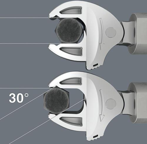 WERA Einsteckmaulschlüssel 7870 Joker M SW 13-16mm 9x12mm WERA