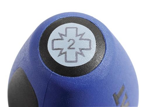 TECWERK Schraubendreher Gr.PZD 3 Klingen-L.150mm 3K-Griff Rundkl.TECWERK