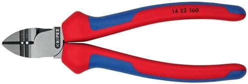 KNIPEX Abisolierseitenschneider L.160mm 1,5/2,5mm² pol.Mehrkomp.-Hüllen KNIPEX KNIPEX Abisolierseitenschneider L.160mm 1,5/2,5mm² pol.Mehrkomp.-Hüllen KNIPEX