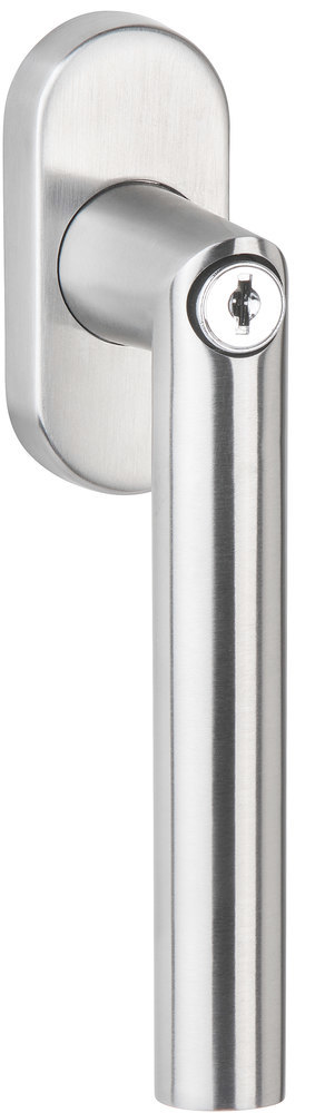 HERMAT Fenstergriff abschließbar BASIC 02 1802/DKI, Edelstahl