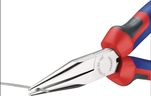 KNIPEX Langbeckzange Gesamt-L.160mm Form 2 Kopf verchr.lang,flach-rund Comfort-Griff KNIPEX Langbeckzange Gesamt-L.160mm Form 2 Kopf verchr.lang,flach-rund Comfort-Griff