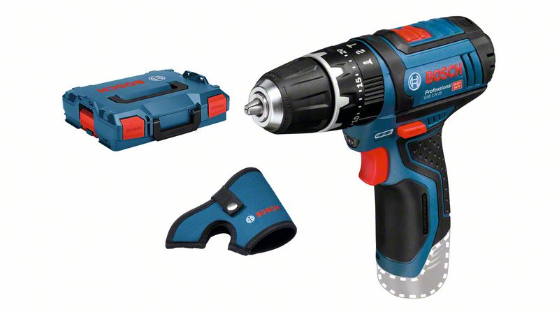 BOSCH Akku-Schlagbohrschrauber GSB 12V-15, Solo Version, L-BOXX BOSCH Akku-Schlagbohrschrauber GSB 12V-15, Solo Version, L-BOXX