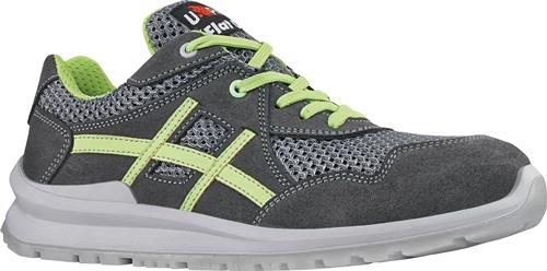U-POWER Sicherheitsschuh Nico Gr.41 W.11 grau/grün S1P SRC EN20345 Leder/Mesh U.POWER