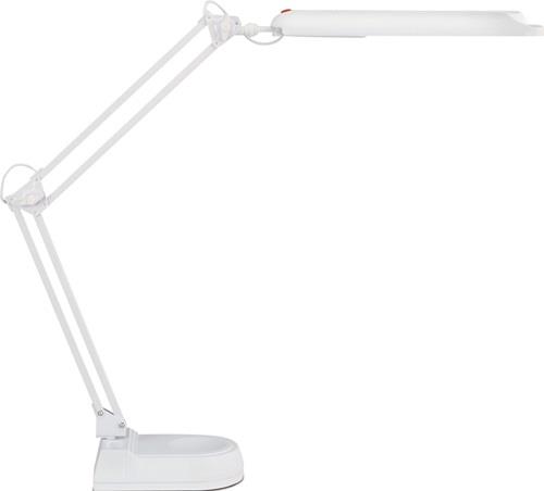 Nordwest Schreibtischleuchte Metall/Ku.weiß H.max.410mm Standfuß m.LED