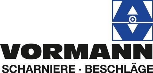VORMANN Türaufschraubband STA li.80x72mm DIN L blau verz.fester Stift VORMANN
