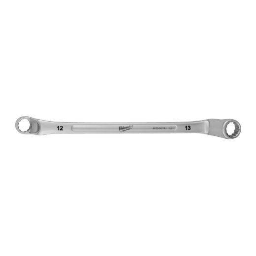 MILWAUKEE 12 x 13 mm Doppel-Ringschlüssel, gekröpft