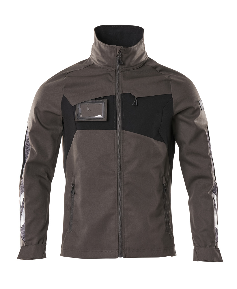 MASCOT® Jacke, Stretch-Einsätze Arbeitsjacke, dunkelanthrazit/schwarz