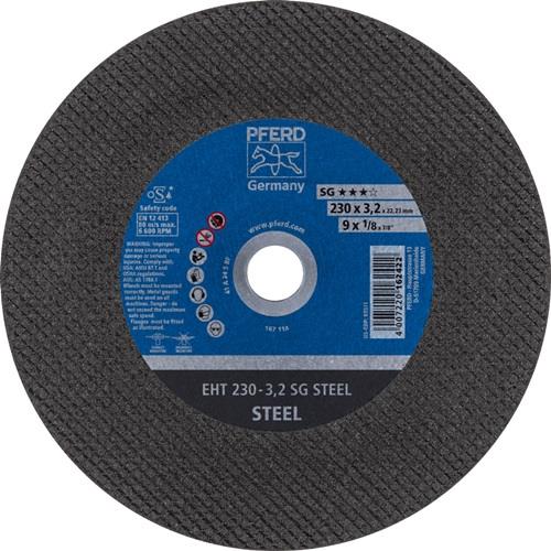 PFERD Trennscheibe SG STEEL D230x3,2mm ger.STA Bohr.22,23mm PFERD