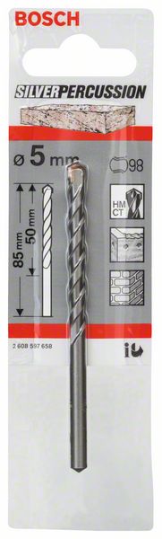 BOSCH Betonbohrer CYL-3, 5 x 50 x 85 mm, d 4,5 mm, 1er-Pack