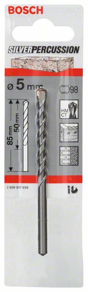 BOSCH Betonbohrer CYL-3, 5 x 50 x 85 mm, d 4,5 mm, 1er-Pack