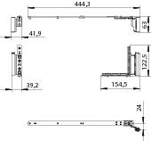 WINKHAUS Schere FXL.18-13, Stahl, WINKHAUS Schere FXL.18-13, Stahl,