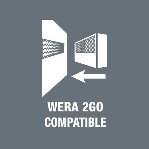 WERA Werkzeugbox 2go XL Maße 455x330x170mm Wera