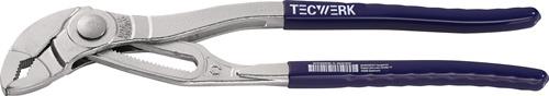 TECWERK Wasserpumpenzange PRESSplus L.180mm Spann-W.36mm pol.Ku.-Überzug TECWERK