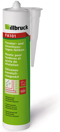 ILLBRUCK FA101 Fenster- und Anschlussfugen-Silikon transparent