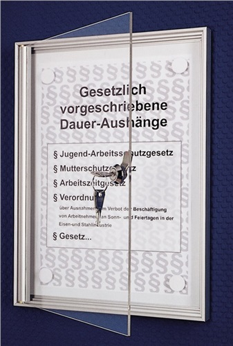 Flachschaukasten