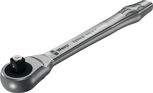 WERA D.-Knarre Zyklop Metal push 1/4 Zoll 38 Z.L.141mm WERA D.-Knarre Zyklop Metal push 1/4 Zoll 38 Z.L.141mm