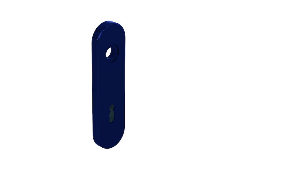 HEWI Kurzschildpaar 230.23R, Kunststoff, 230.23R 50