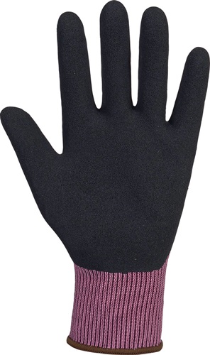 STRONGHAND Handschuhe LADY FLEXTER Gr.7 pink/schwarz EN 420/EN 388 PSA II STRONGHAND