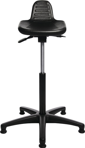 TOPSTAR Stehhilfe Integralschaum Sitz-H.550-810mm STA schwarz TOPSTAR TOPSTAR Stehhilfe Integralschaum Sitz-H.550-810mm STA schwarz TOPSTAR