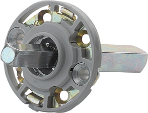HOPPE® Rosetten-Montagemodul UP19/RFL Drückerrosette Objekttür, Haustür   alusilber