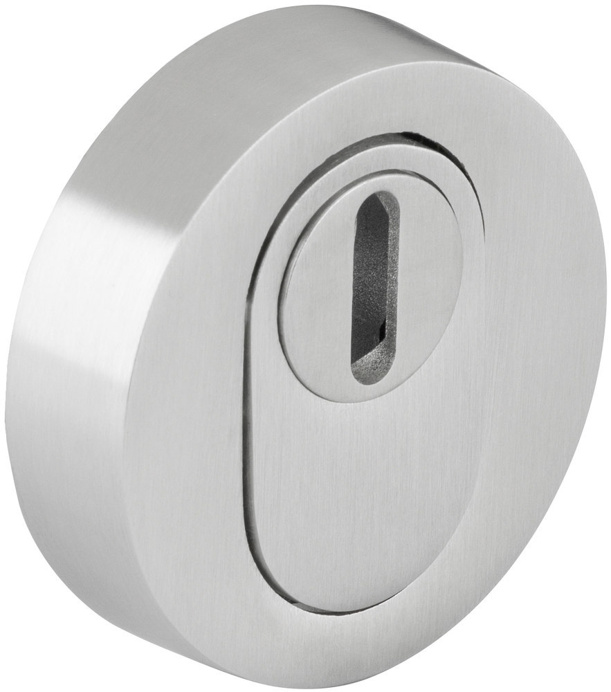 HERMAT Schutz-Schlüsselrosette 2038.KS, außen Edelstahl