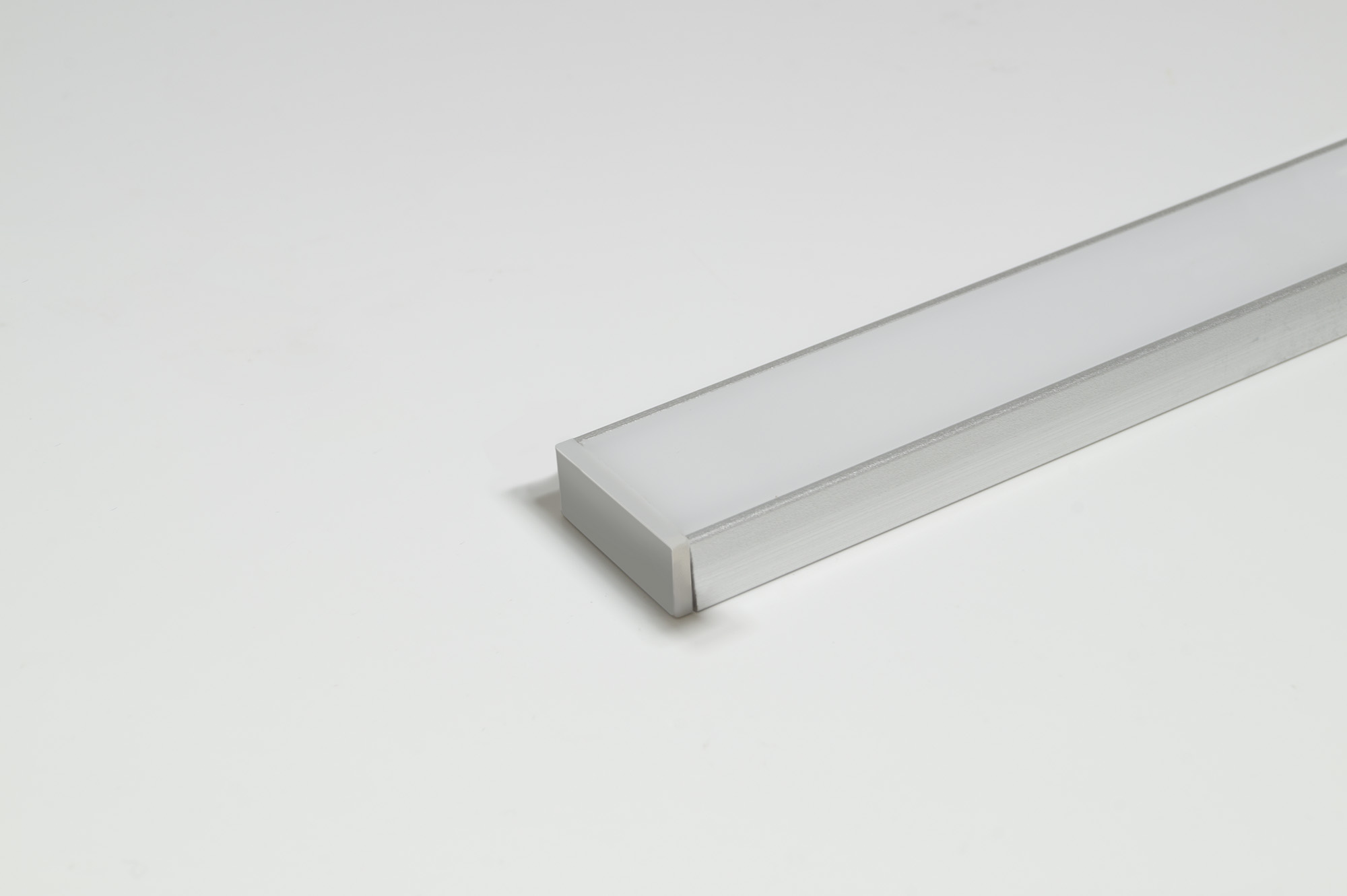 L&S LED Leuchtenprofil Paris 17,5x7 Einbau Aluminium EV1 L:3080 mm