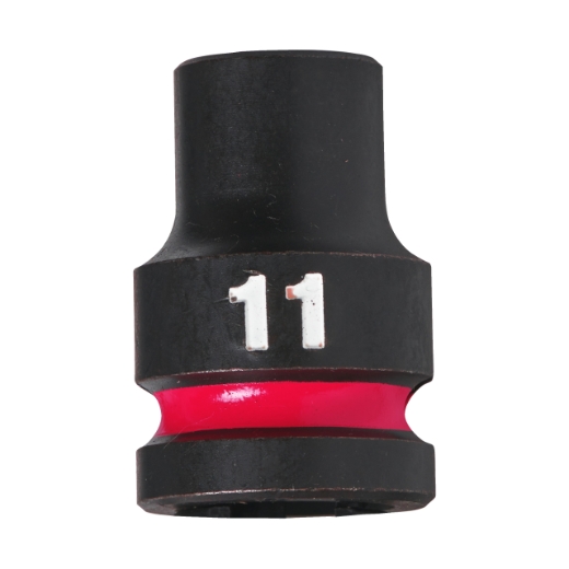 MILWAUKEE 11 x 38 mm SHOCKWAVE Schlagnuss 1/2" kurz