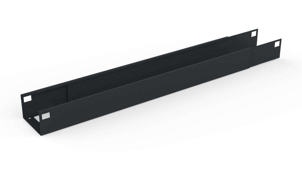 Veyhl Kabelwanne teleskopierbar 950-1550mm, RAL 7016 anthrazitgrau (struktur)