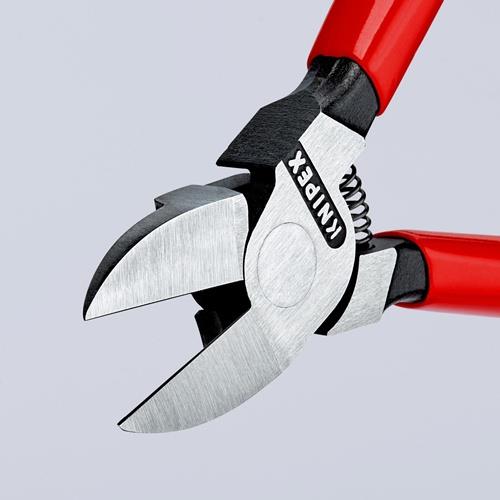 KNIPEX Seitenschneider f.Ku.L.140mm Kopf pol.ger.Ku.-Überzug KNIPEX
