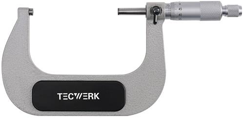 Bügelmessschraube DIN 863/1 Spindel-Ø 6,5 mm TECWERK