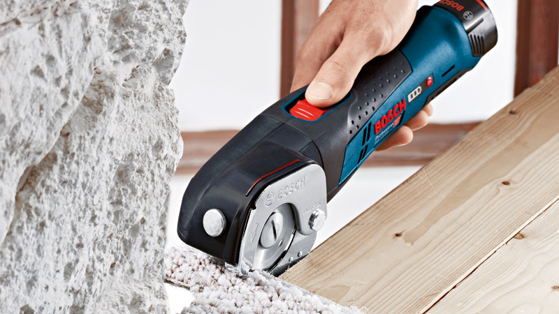 BOSCH Akku-Universalschere GUS 12V-300, Solo Version, L-BOXX