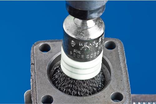 PFERD Pinselbürste PBUR ST D.20mm Schaft Drahtstärke 0,2mm STA 0,2mm
