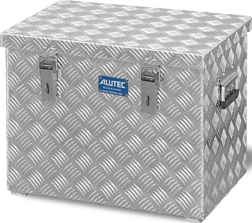 ALUTEC Transportbox Außen-L522xB375xH420mm 70l Alu.Riffelblech