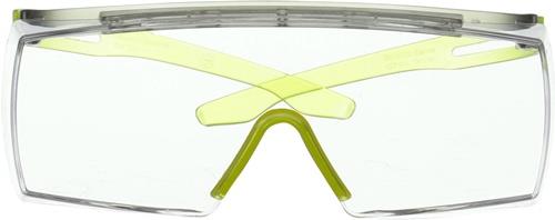 3M Schutzbrille SecureFit™ 3700 EN 166,EN 170 Bügel grau/lindgrün,Scheibe klar