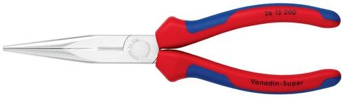 KNIPEX Flachrundzange L.200mm verchr.ger.Mehrkomp.-Hülle KNIPEX KNIPEX Flachrundzange L.200mm verchr.ger.Mehrkomp.-Hülle KNIPEX