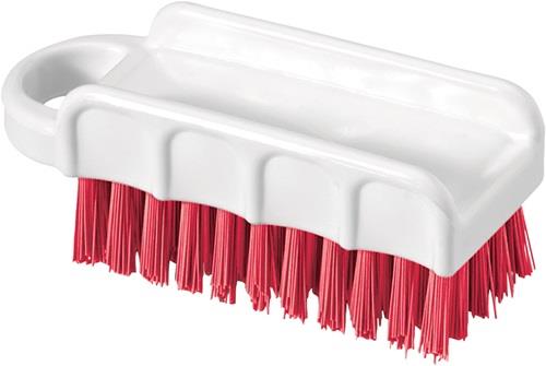 Nordwest HACCP-Nagelbürste L.155mm Borstenstärke 0,50mm rot