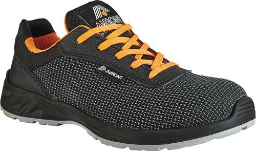 AIMONT Sicherheitsschuh Diamont HAVOC Gr.46 W.11 schwarz/orange S3S CI FO SR