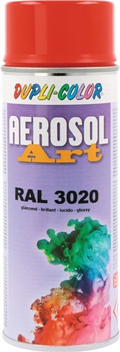 DUPLI-COLOR Buntlackspray AEROSOL Art verkehrsrot glänzend RAL 3020 400ml Spraydose