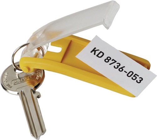 Durable Schlüsselanhänger Key Clip farbig sortiert Ku.