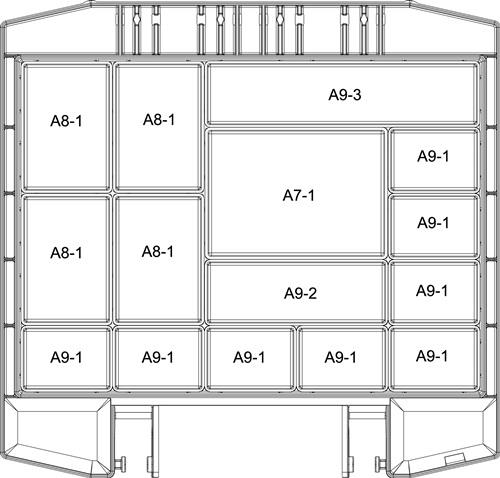 RAACO Sortimentskoffer boxxser B298xT284xH55mm 15 Fächer m.Profilraster RAACO RAACO Sortimentskoffer boxxser B298xT284xH55mm 15 Fächer m.Profilraster RAACO