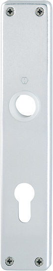 HOPPE® Langschildpaar London 202SP, Aluminium, 820801