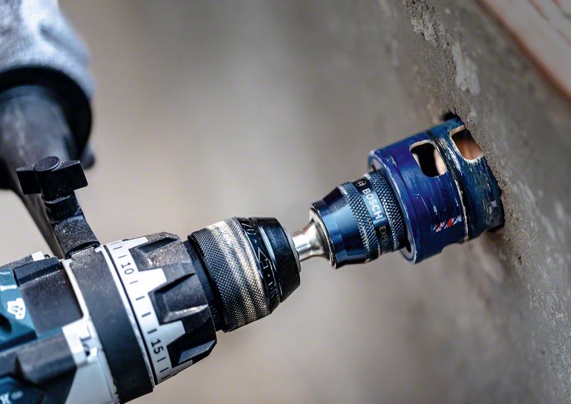 BOSCH EXPERT Power Change Plus Adapter, 11 mm, TCT-Bohrer, 8,5 x 105 mm, 2-tlg.. Für Dreh- und Schlagbohrer