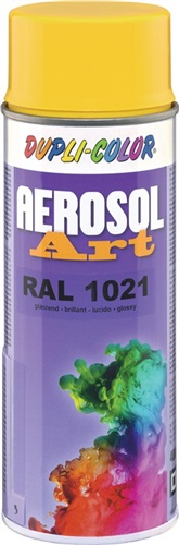 DUPLI-COLOR Buntlackspray AEROSOL Art rapsgelb glänzend RAL 1021 400ml Spraydose