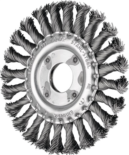 PFERD TOOLS Rundbürste RBG D.115mm Drahtstärke 0,5mm STA 12mm 12500min-¹