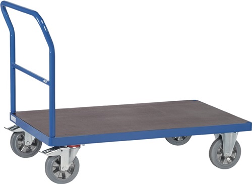 FETRA Plattformwagen Ladeflächen L1000xB700mm STA brillantblau Trgf.1200kg