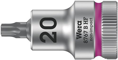 WERA Schraubendrehereinsatz 8767 B HF Torx 3/8 Zoll TORX® TX 20 L.35mm WERA